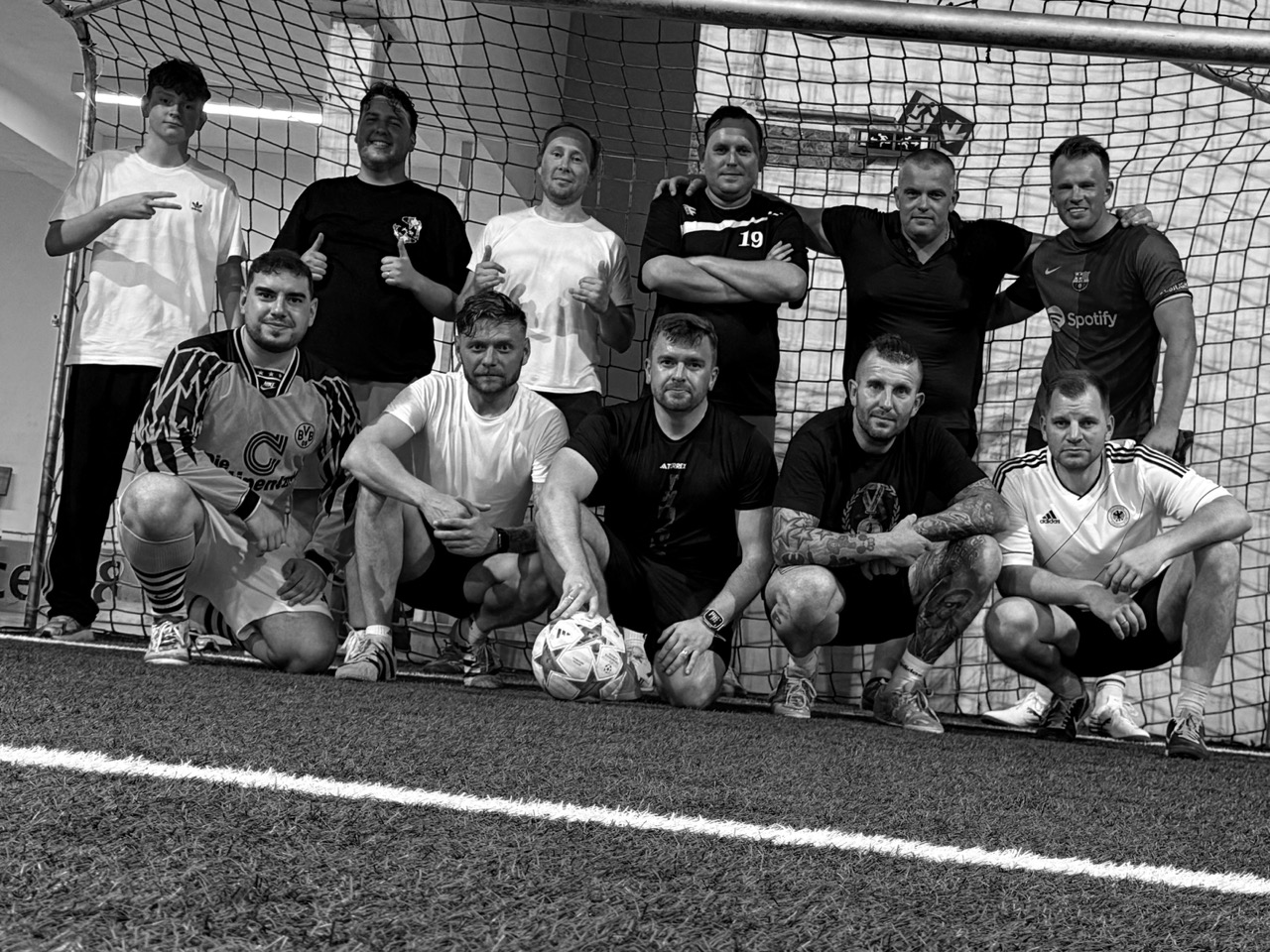 Mannschaftsfoto Event August